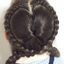 簡単にできる子供のヘアアレンジ ヘアレシピ 頭美人