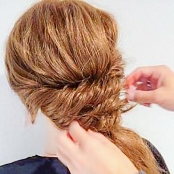 今すぐできる 簡単ヘアアレンジ アクティブ ロングヘア ヘアレシピ 頭美人