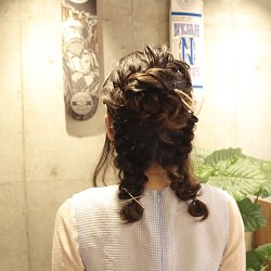 個性派 ヘアレシピ 頭美人